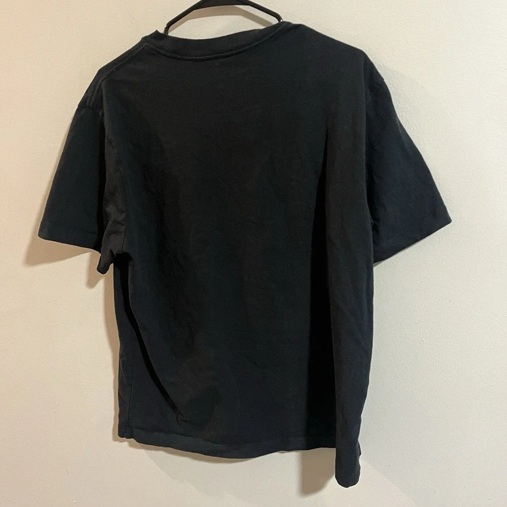 TRUE RELIGION Black‎ POP ART HORSESHOE Short Sleeve Graphic Tee shirt size Large
